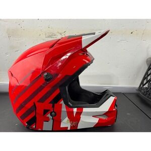 Fly Racing Kinetic Motocross Helmet Red White Black Size Small DOT Cert 2019